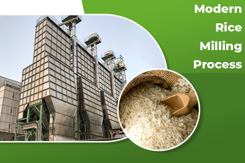 modern rice milling process