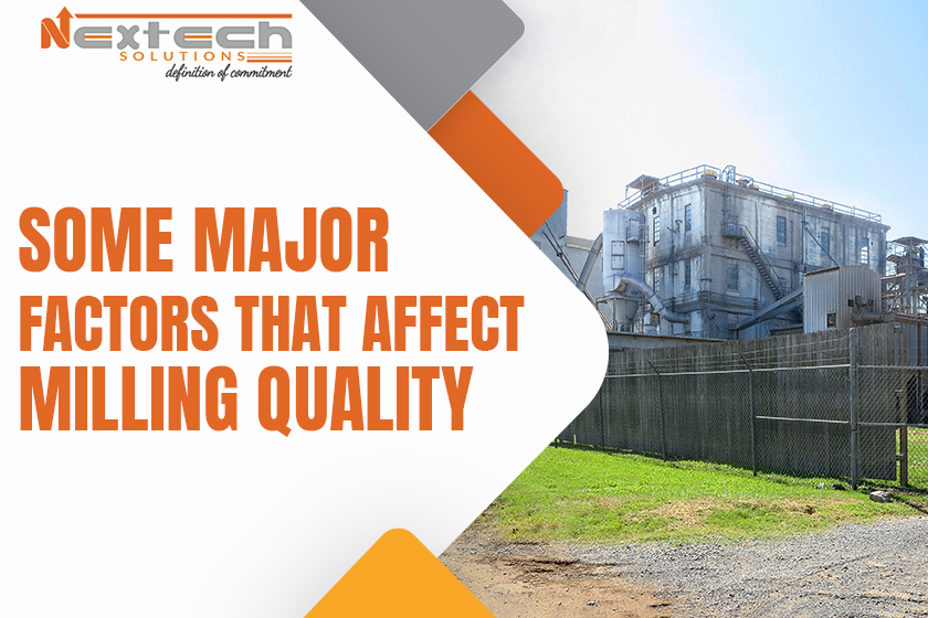 Major Factors that affect milling quality